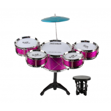 20pcs Toy Drum Play Set/ Jazz Drum Set with Stool
